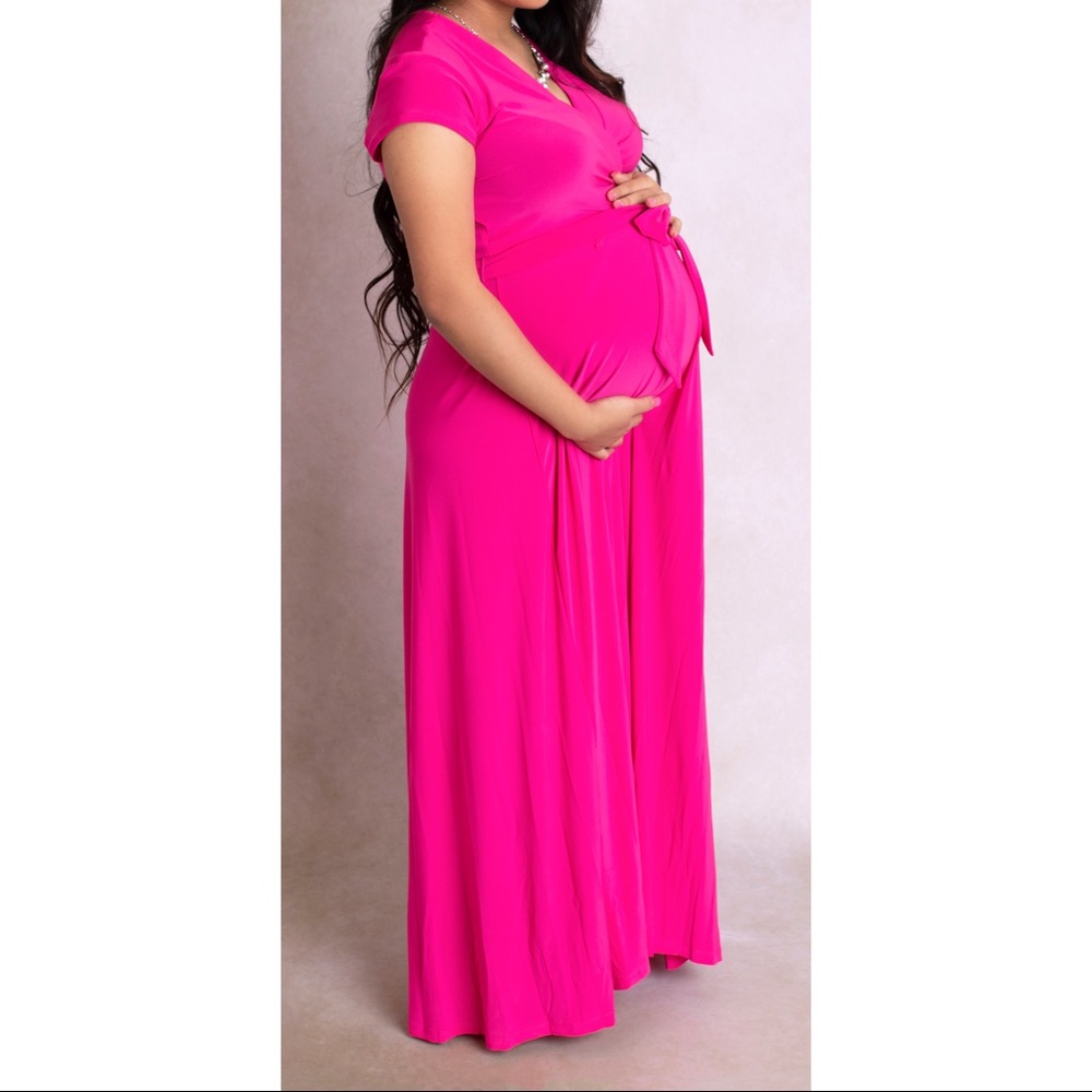 Long Pink Dress